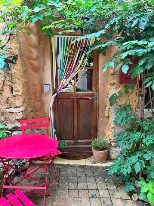 Maisonnette Au Pied Du Mont Ventoux Ste Colombe Bedoin Exterior photo